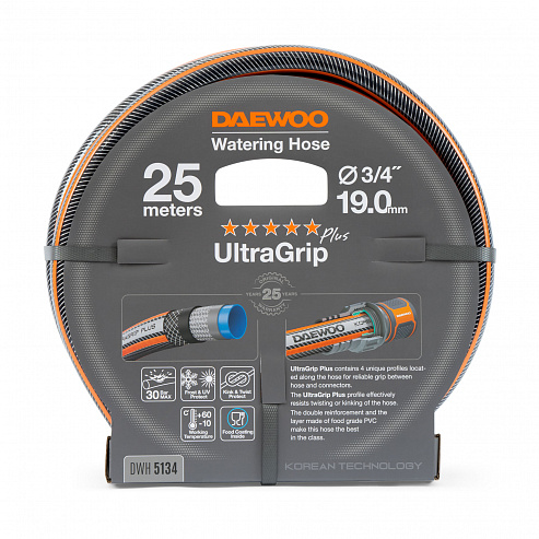 Шланг 3/4" (19мм) - 25м DAEWOO UltraGrip Plus DWH 5134_1